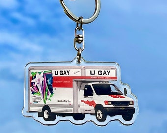 U-Haul LGBTQ+ Keychain