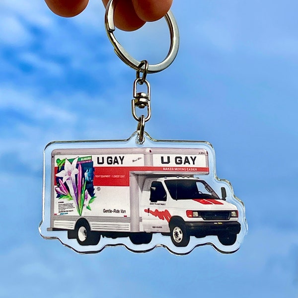 U-Haul LGBTQ+ Keychain