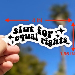 Equal Rights Human Rights Sticker - Etsy