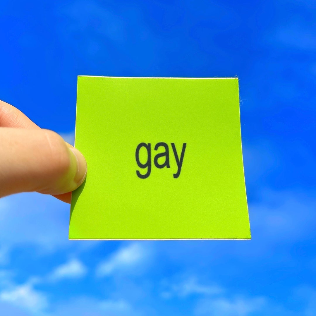 Charli Xcx BRAT Gay LGBTQ Sticker - Etsy