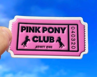 Pink Pony Club LGBTQ+ sticker