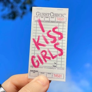 I Kiss Girls LGBTQ+ sticker