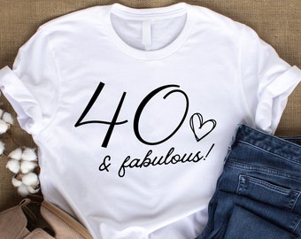 40th Birthday SVG PNG EPS for Women T Shirt Design Birthday Party Gift Idea Pdf eps Notebook Mug Tumbler Unique Gift Mom Aunt Grandma
