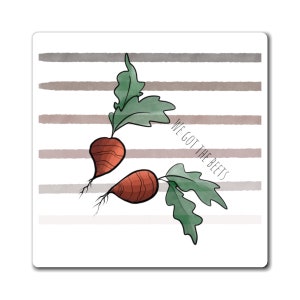 We Got the Beets Pun Vinyl Magnet, Punny gifts, Puns, Party favor, Food puns, Homesteading humor, Farm humor, Gift for gardener, Plant lover