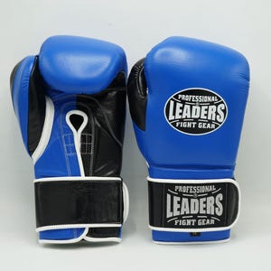 Leaders Fight Gear Boxing Gloves | Cowhide Leather Training, Sparring