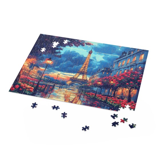 パリタワー絵画プリントパズル フランス旅行のお土産パズル