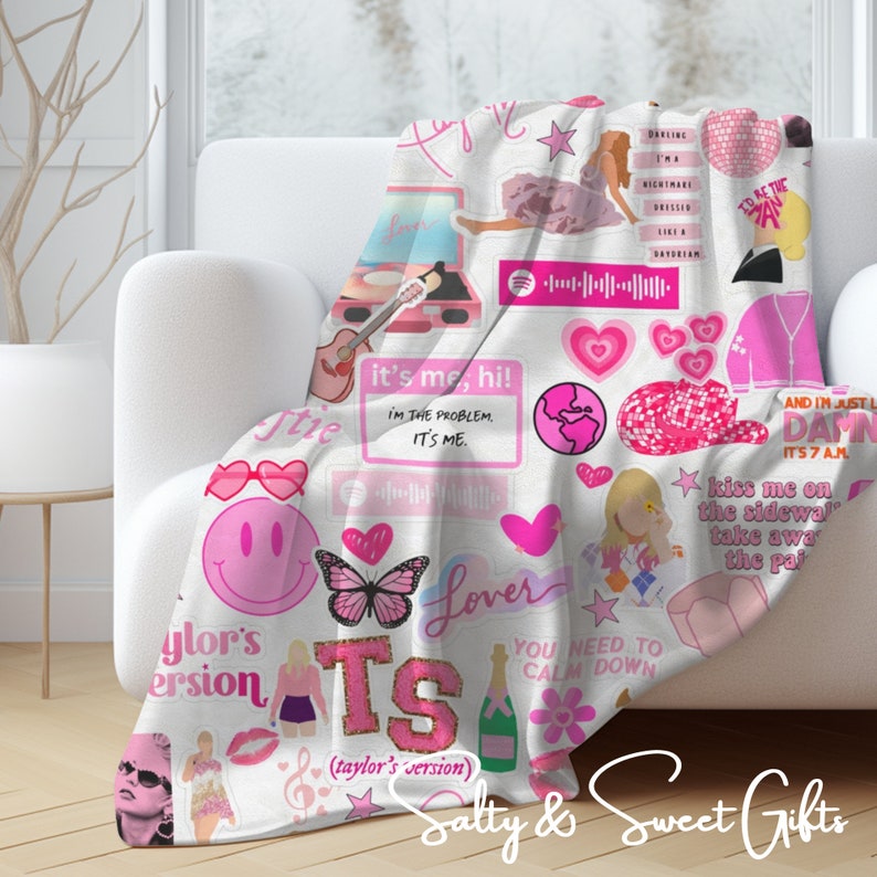 Taylor swift blanket taylor swift merchandise taylor swift etsy