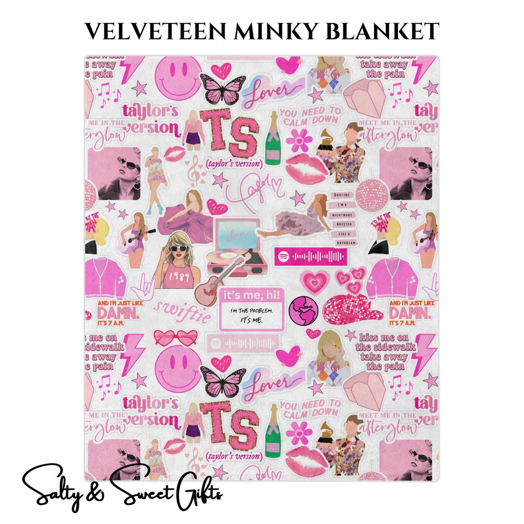 Taylor Swift Blanket Taylor Swift Merchandise Taylor Swift Etsy