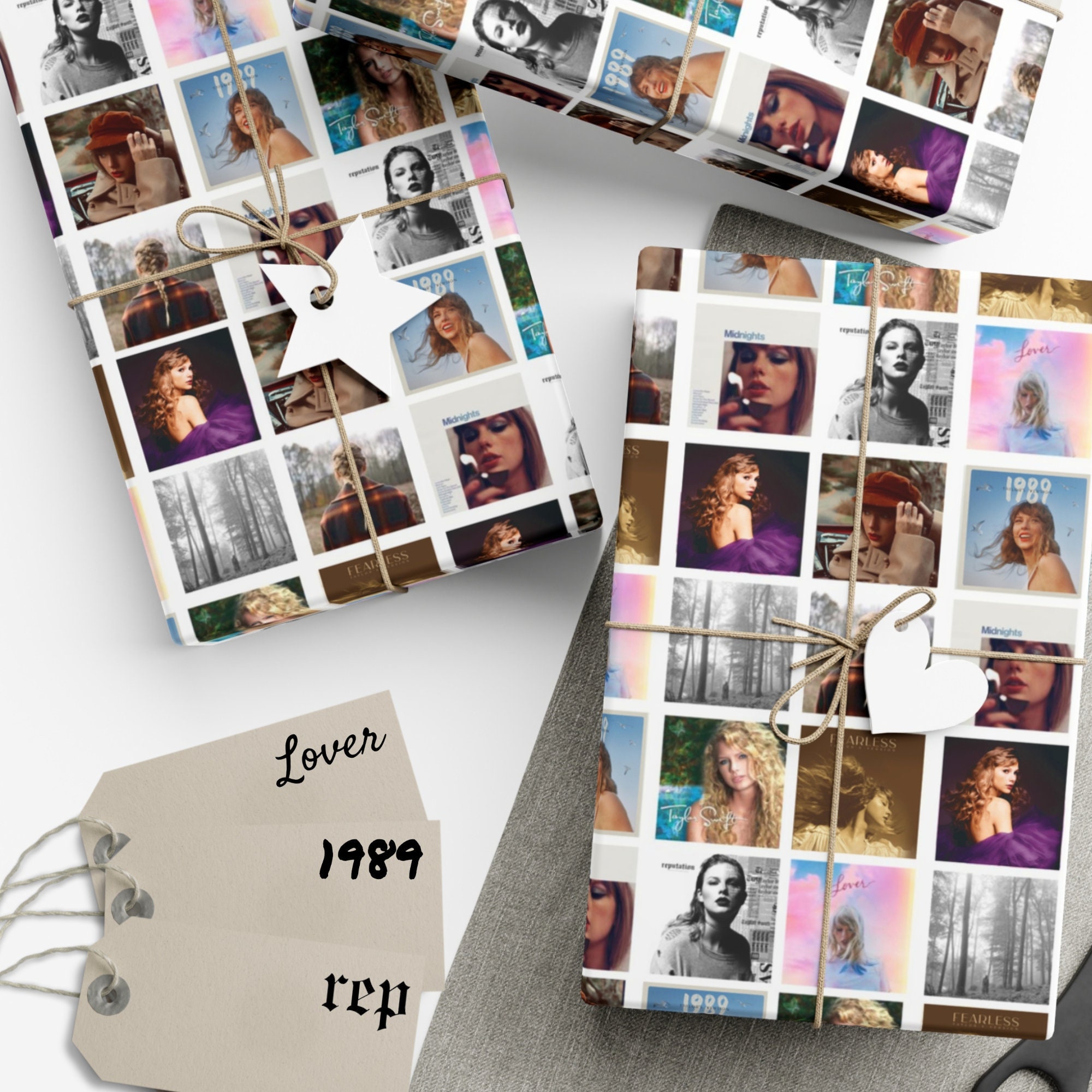 Taylor Swift Inspired Wrapping paper sheets — Super Awesome Mix