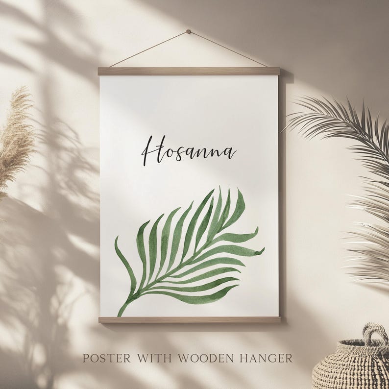 Christian Easter Story Bible Verse Wall Art Poster/canvas Set of 6 ...