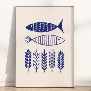 5 Loaves of Bread 2 Fish - Etsy 5 Loaves of Bread 2 Fish - Etsy