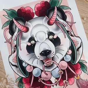 Oni-panda (DIN A4)