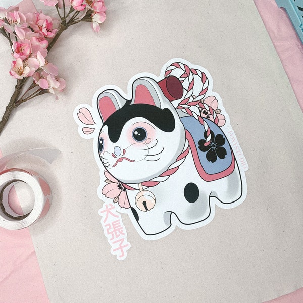 Inu Hariko Tote Bag