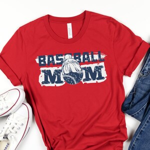 Baseball Mama Shirt: Sports Mom T-Shirt
