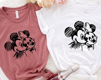 Mickey and Minnie Mouse Matching Family T-Shirt: Disneyland Vacation