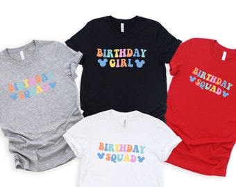 Disney Birthday Shirt, Disney Best Birthday Ever Shirt, Mickey Minnie Birthday, Disney Birthday Party Shirt, Disney Birthday Matching Shirts