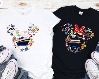 Custom Disney Cruise Shirts, Mickey Minnie Cruise Ship Shirt, Disney Family Vacation Shirt, Disney Cruise Groups Shirt, Family Trip Shirts