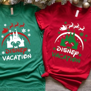 Disney Christmas vacation Shirts, Personalized Disney Christmas Shirt, Custom Disney Christmas Shirt, Disney Christmas, Christmas matching