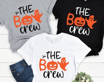 The Boo Crew Shirts: Custom Halloween Family Matching Shirts