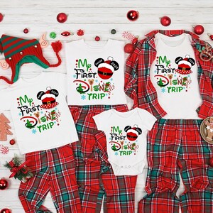 Custom Disney Christmas Trip 2024, Disney Christmas vacation Shirts, Disney Ears Shirt, Disney Christmas Family, Christmas matching shirts