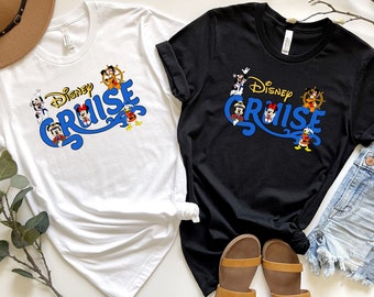 Camisetas personalizadas de cruceros Disney, camiseta Disney, camiseta de vacaciones familiares en crucero 2024, camiseta grupal de cruceros Disney, camiseta de crucero familiar a juego