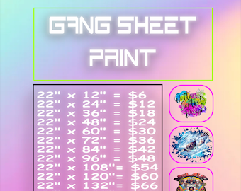 DTF Transfers Wholesale: Custom Gang Sheet Printing, Ready to Press