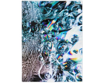 Bubbly Bubble Velveteen Microfiber Blanket