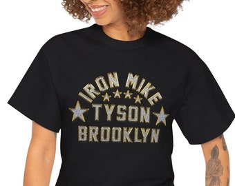 Iron Mike Tyson Brooklyn Boxing Unisex Heavy Cotton Tee