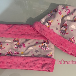 Hat and neck warmer set