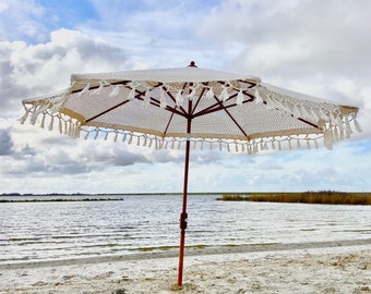 Patron au crochet Beach Umbrella (US English)