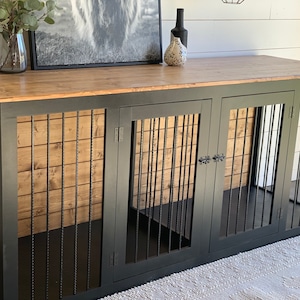 XL Double Dog Crate DIY Plans - Double Extra Large Wooden Dog Kennel