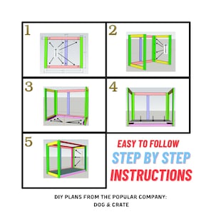 Curated visual reference: Visual Reference: Large Double Dog Crate DIY Plans Double Large Wooden Dog