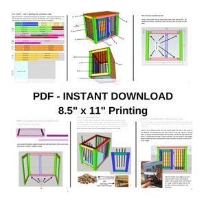 Image showcasing Large Double Dog Crate DIY Plans - Double Large Wooden Dog Kennel Plans ...