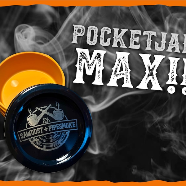 Pocket Jar MAX, Tobacco Storage, PocketJar, Tobacco storage jar,