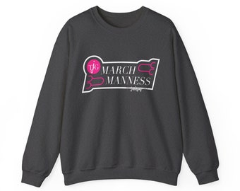 2024 TJG March MANness Crewneck Sweatshirt - Pink