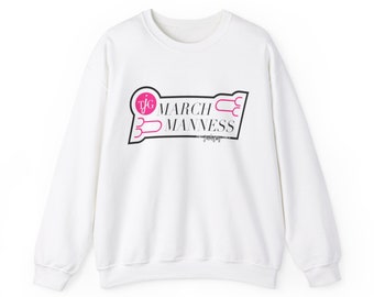 2024 TJG March MANness Crewneck Sweatshirt - Pink