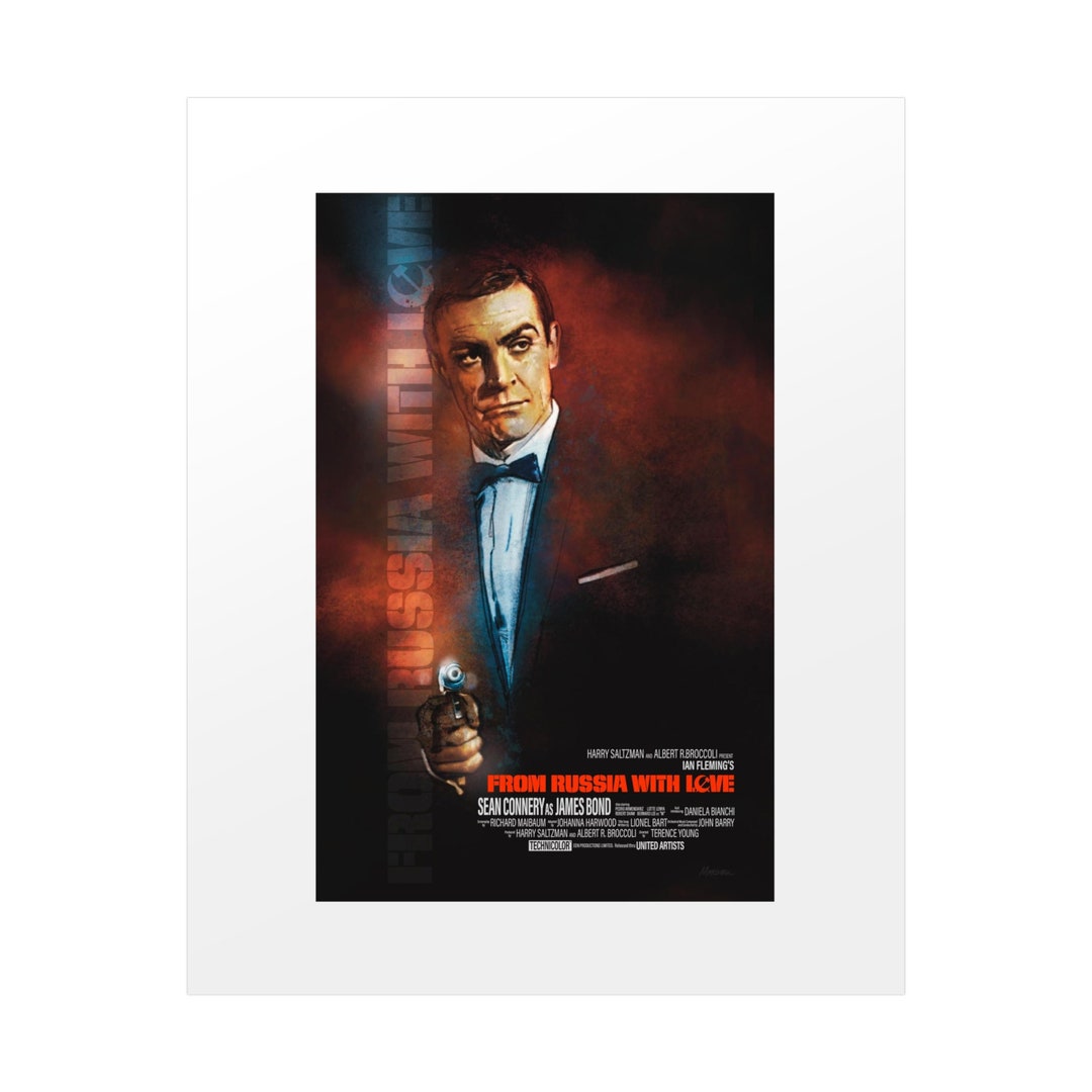 JAMES BOND From Russia With Love Rolled Poster - Etsy