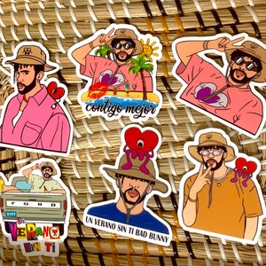 Bad bunny stickers