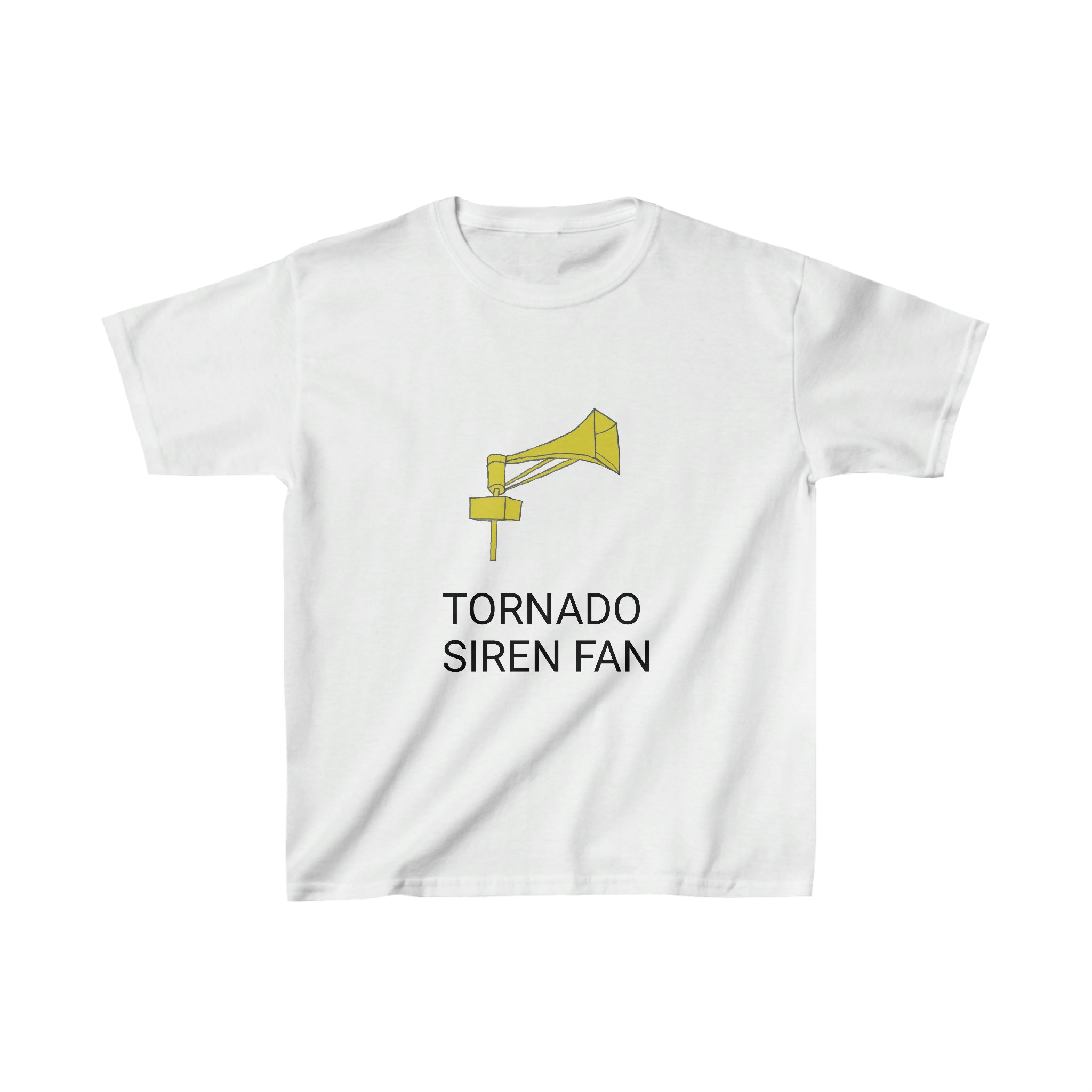 Tornado Siren Fan Kid's T-Shirt (Thunderbolt)