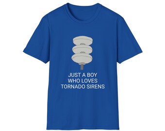 大人用ユニセックス モジュレーター トルネード サイレン ソフトスタイル Tシャツ