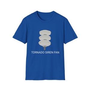 Adult Unisex Tornado Siren Fan Modulator Tornado Siren Softstyle T-Shirt