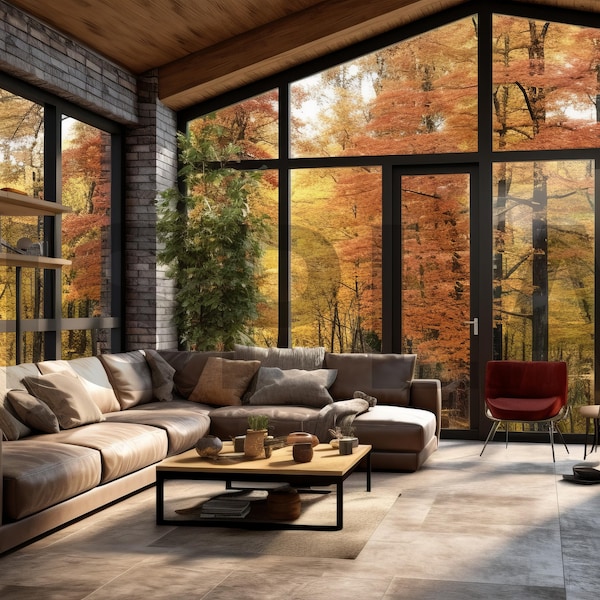 Fall Zoom Background Etsy