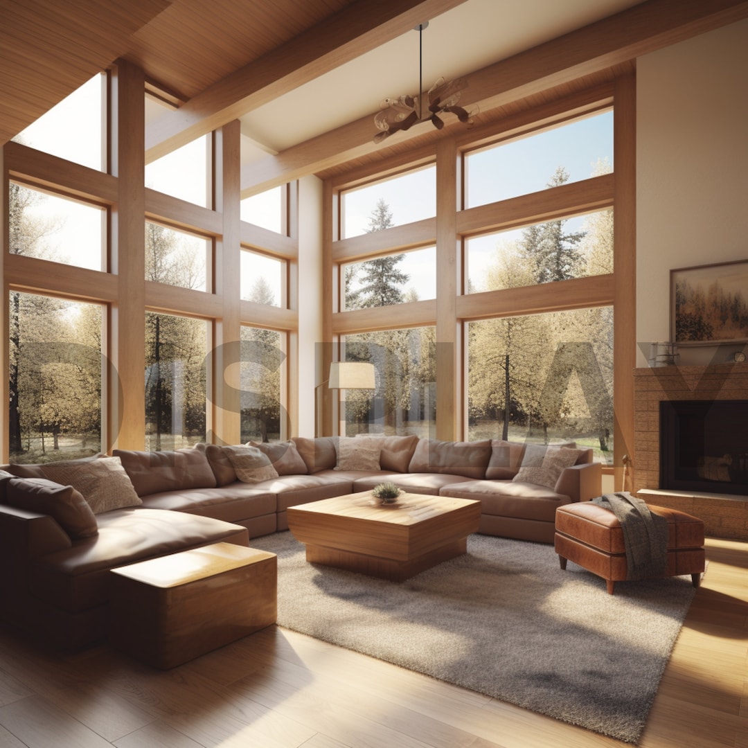 Family Room Virtual Background, Office Backdrop, Zoom, Microsoft Teams ...
