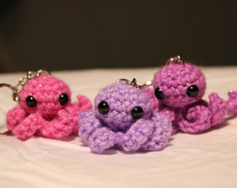 Crochet Octopus Keychain Pattern