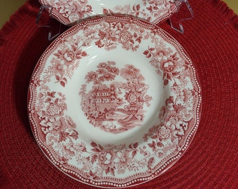 3 Bowls - Royal Staffordshire - Clarice Cliff - &quot;Tonquin&quot; Made in England
