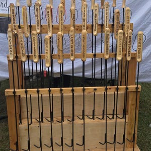 Handcrafted Fire Pokers 46"– Custom Engraved