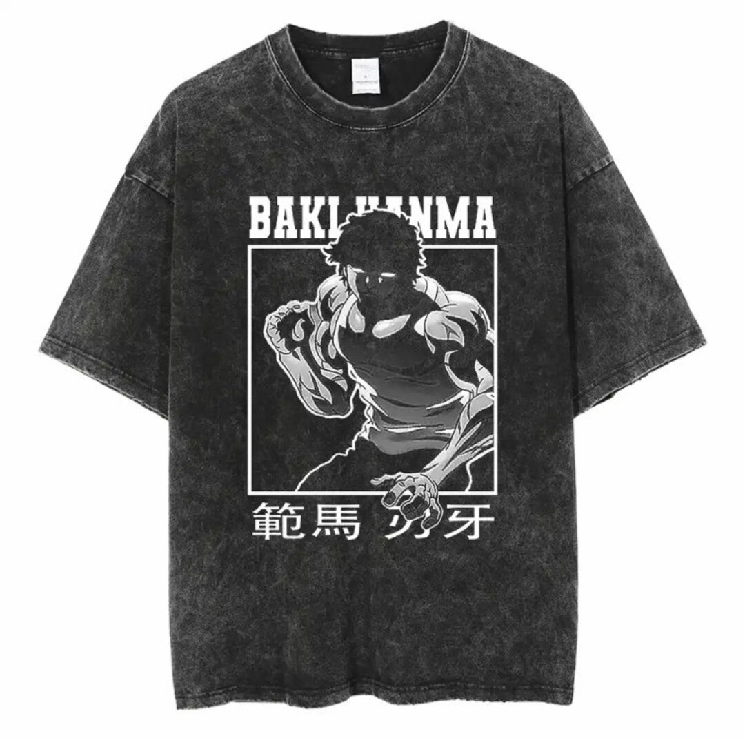 Baki Hanma Anime Shirt, Manga Tshirt, Yujiro Anime Graphic Tee, Anime