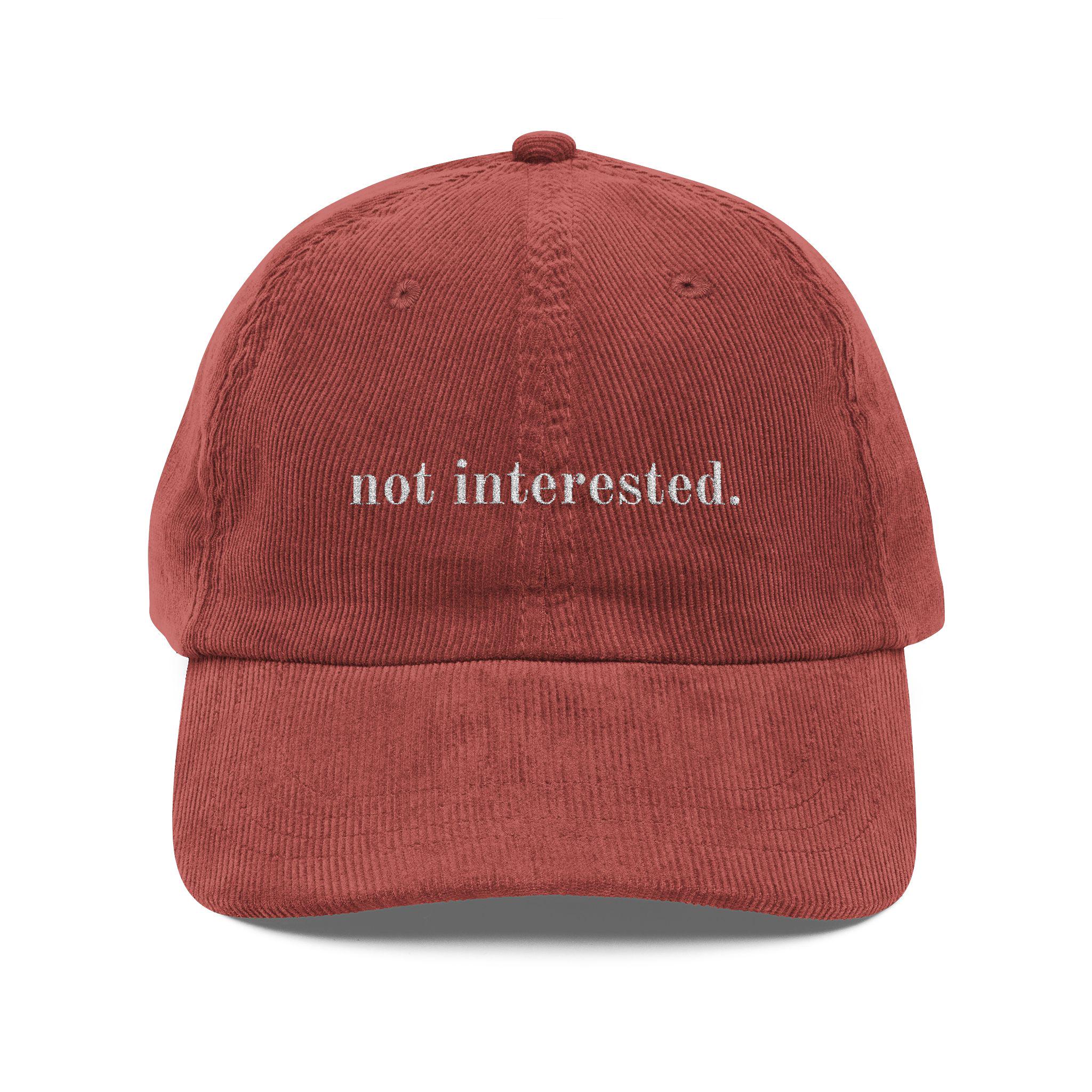 帽子 90s corduroy Casquette Embroidered Corduroy Hat, 90s Style Baseball Cap, Sarcastic Quote