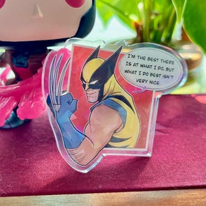 Wolverine (XMEN) Acrylic Pin