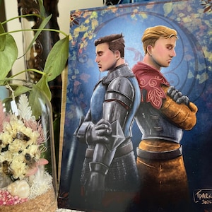 A Knight and his Lord | Kingdom Come | Hansry | Art Print